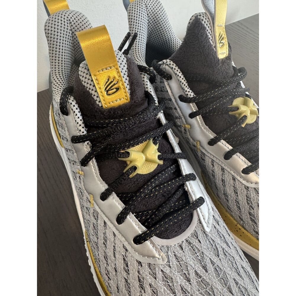 Under Armour Curry X Father Wolf Flow Mens 11.5 Gold Basketball Shoes sneakers - Picture 4 of 12